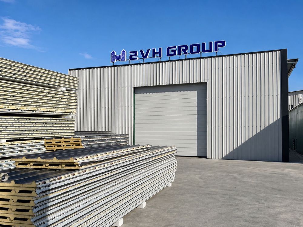 Magazina e 2VH Group me materiale ndërtimi në Beltojë, Shkodër
